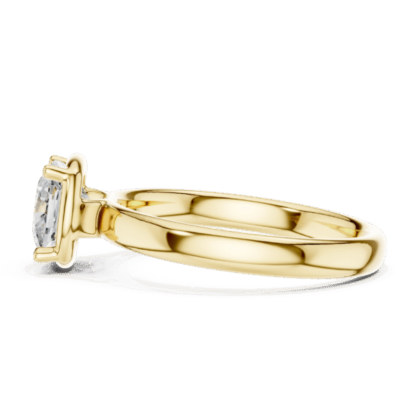 The “Romantic” Cushion Diamond Engagement Ring