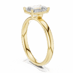 Timeless Emerald Solitaire Ring