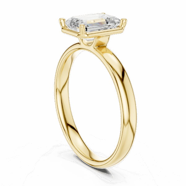 Timeless Emerald Solitaire Ring