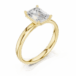 Timeless Emerald Solitaire Ring