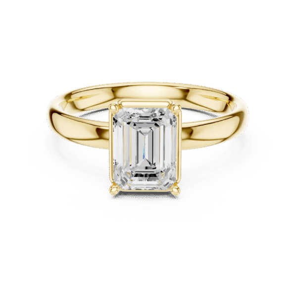 Timeless Emerald Solitaire Ring