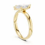 Elegant Marquise Cut Diamond Solitaire Ring