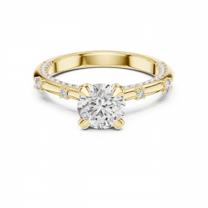 LuxeLoop Lab Diamond Engagement Ring