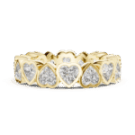 Love in Every Sparkle: Heart Diamond Eternity Ring
