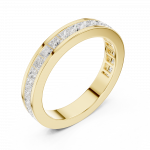 Channel Set Princess Diamond Full Eternity Ring