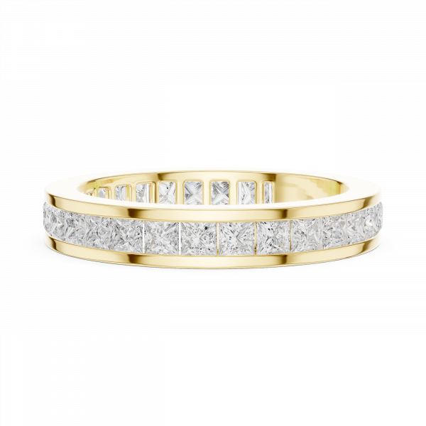 Channel Set Princess Diamond Full Eternity Ring