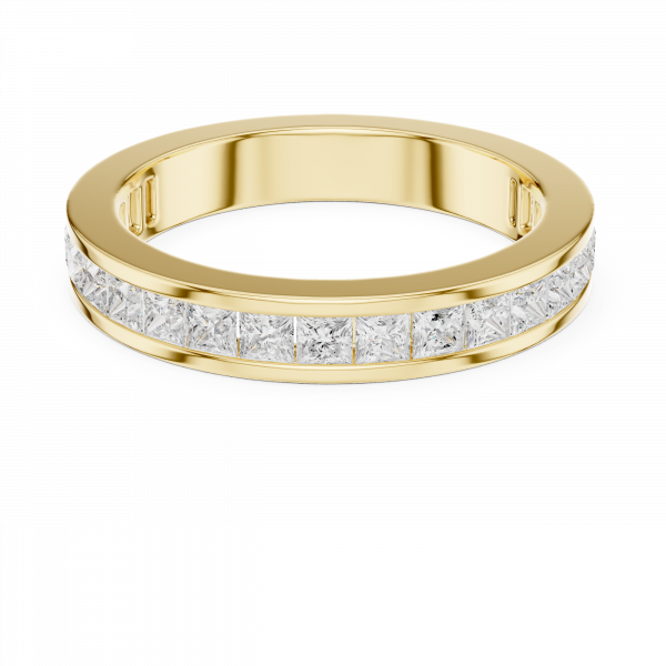 Channel Set Princess Diamond Full Eternity Ring
