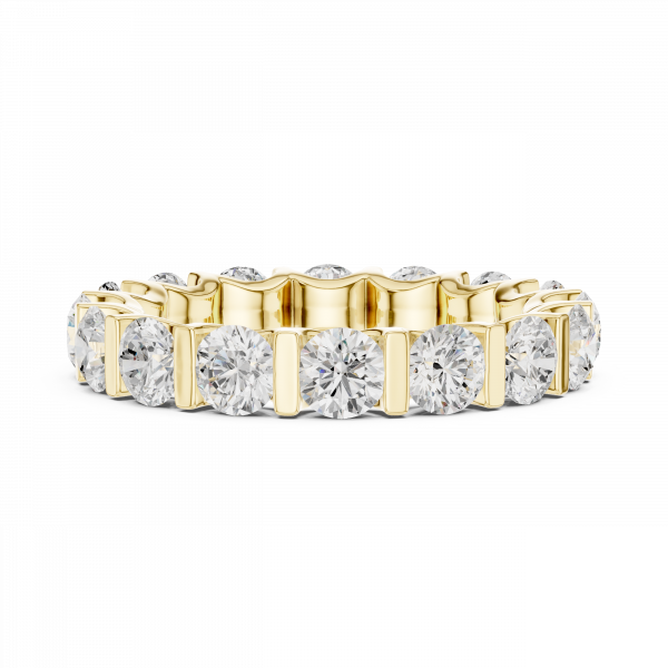 Striking Bar-Set Diamond Eternity Ring