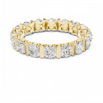 Striking Bar-Set Diamond Eternity Ring