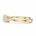 Heritage Solitaire Round Brilliant Engagement Ring In Lab Grown Diamond