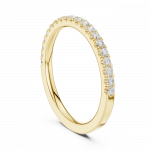 Double Row Diamond Eternity Band