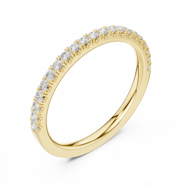 Double Row Diamond Eternity Band