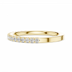 Double Row Diamond Eternity Band
