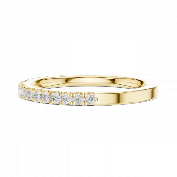 Double Row Diamond Eternity Band
