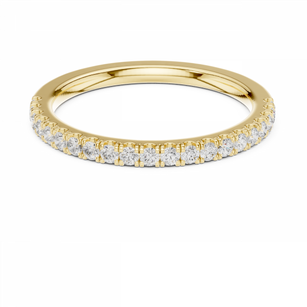Double Row Diamond Eternity Band