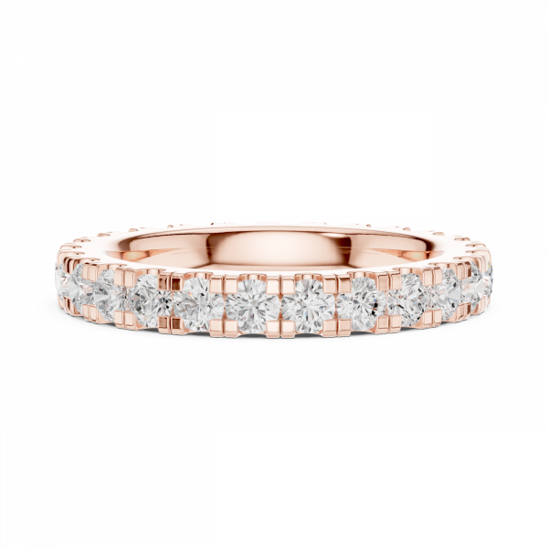 Round Diamond Eternity Band