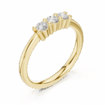 3 Diamond Fashion Ring