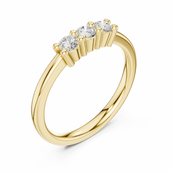 3 Diamond Fashion Ring