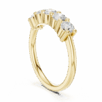 Luminara Five-Stone Diamond Ring In Lab Grown Diamond