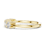 Luminara Five-Stone Diamond Ring In Lab Grown Diamond