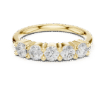 Luminara Five-Stone Diamond Ring In Lab Grown Diamond