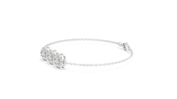 Triple Sparkle Gold Bracelet