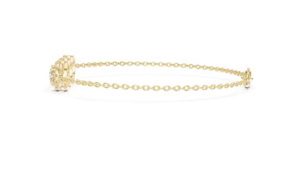 Triple Sparkle Gold Bracelet